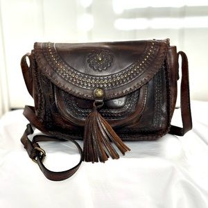 Patricia Nash Beaumont Leather Crossbody